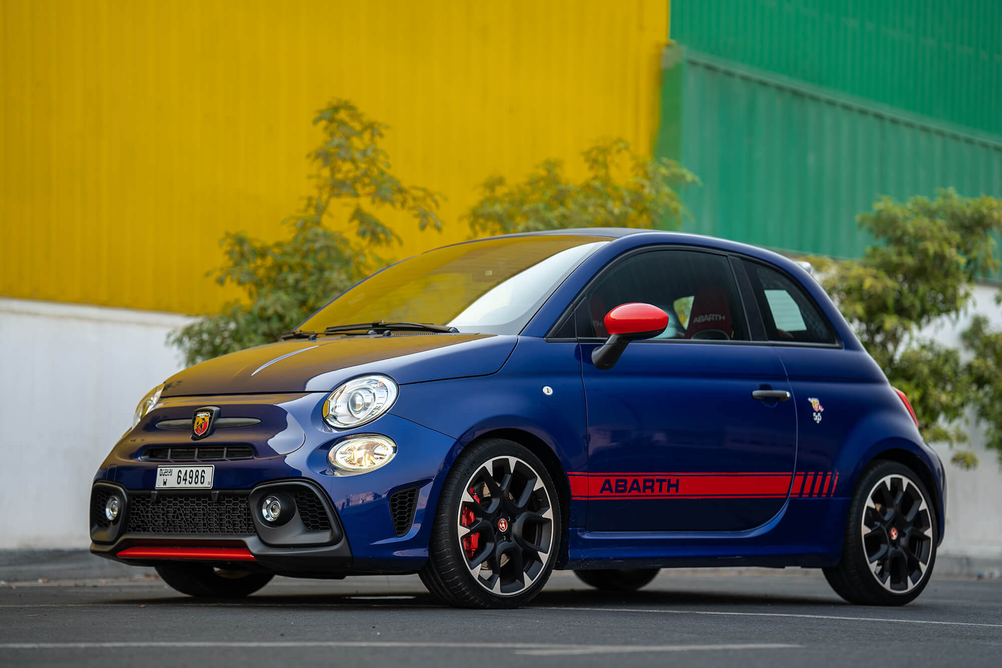 Abarth 595 Competizione Azul