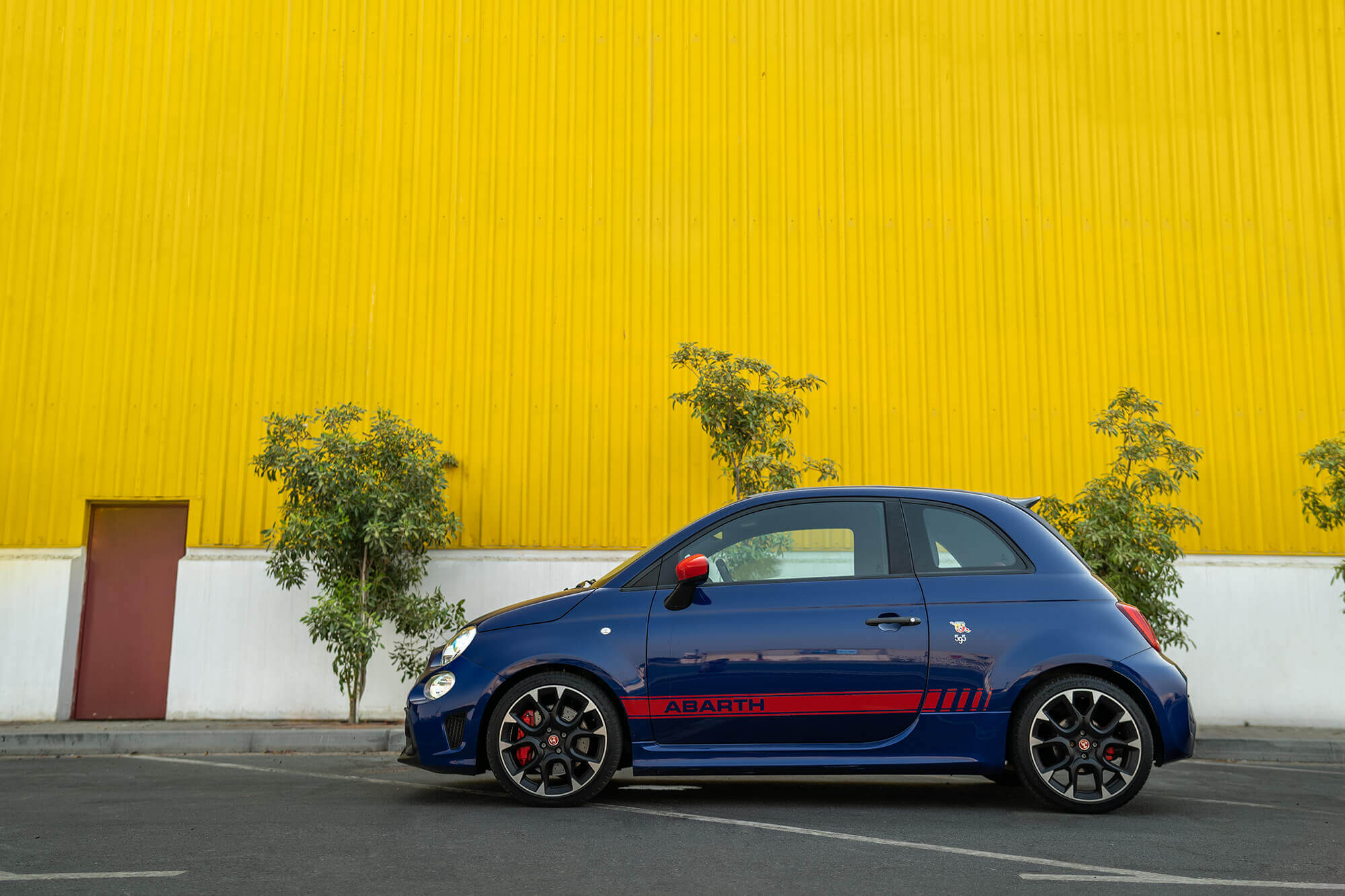 Abarth 595 Competizione Azul