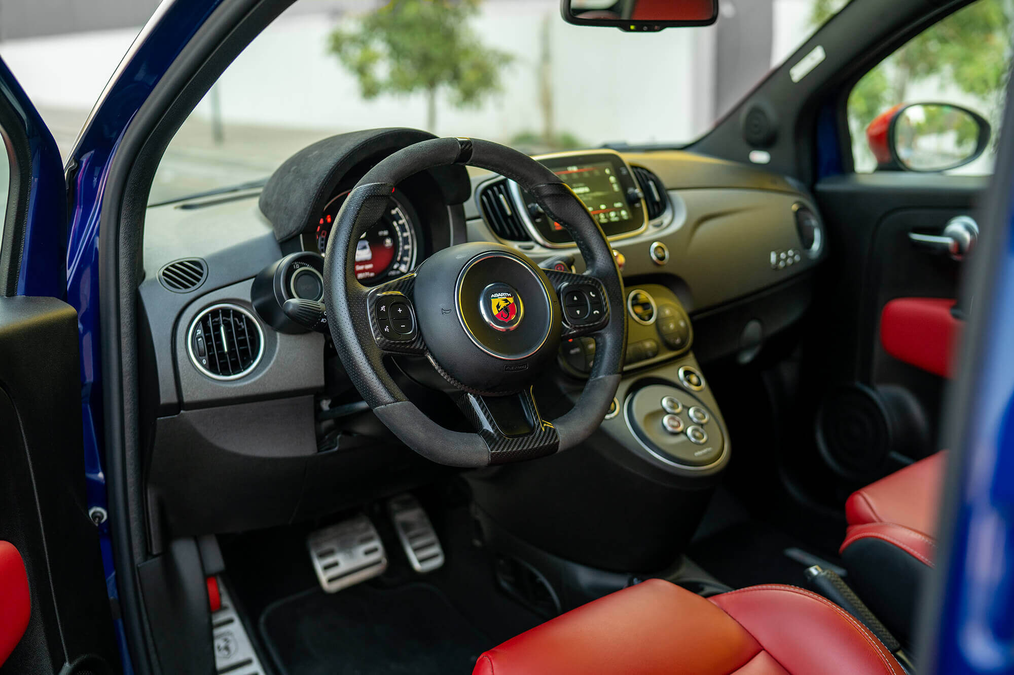 Abarth 595 Competizione Azul