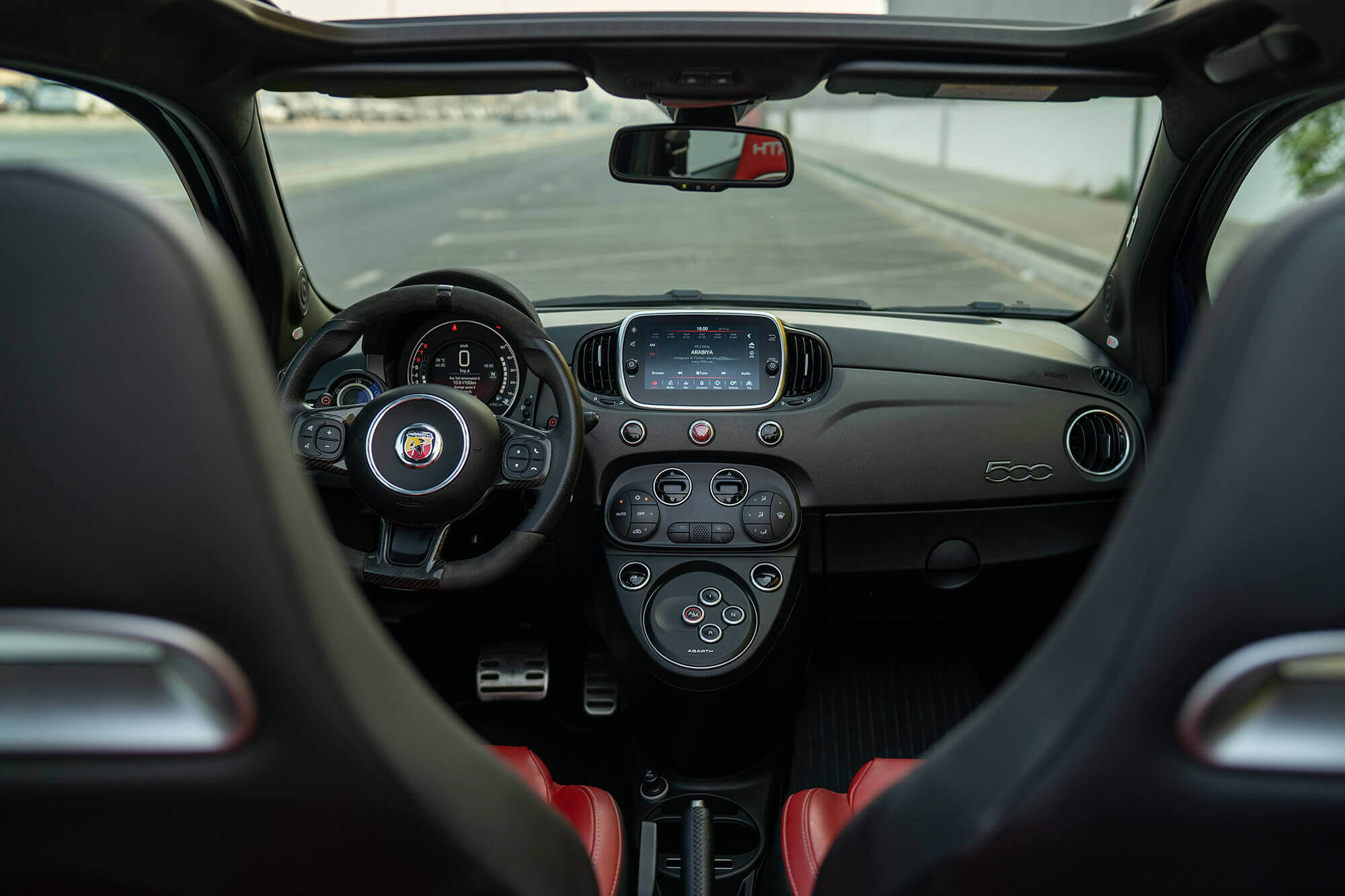 Abarth 595 Competizione Azul