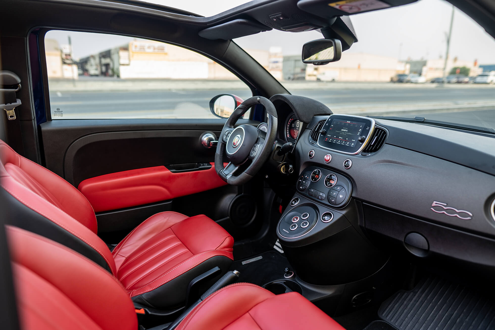 Abarth 595 Competizione Azul