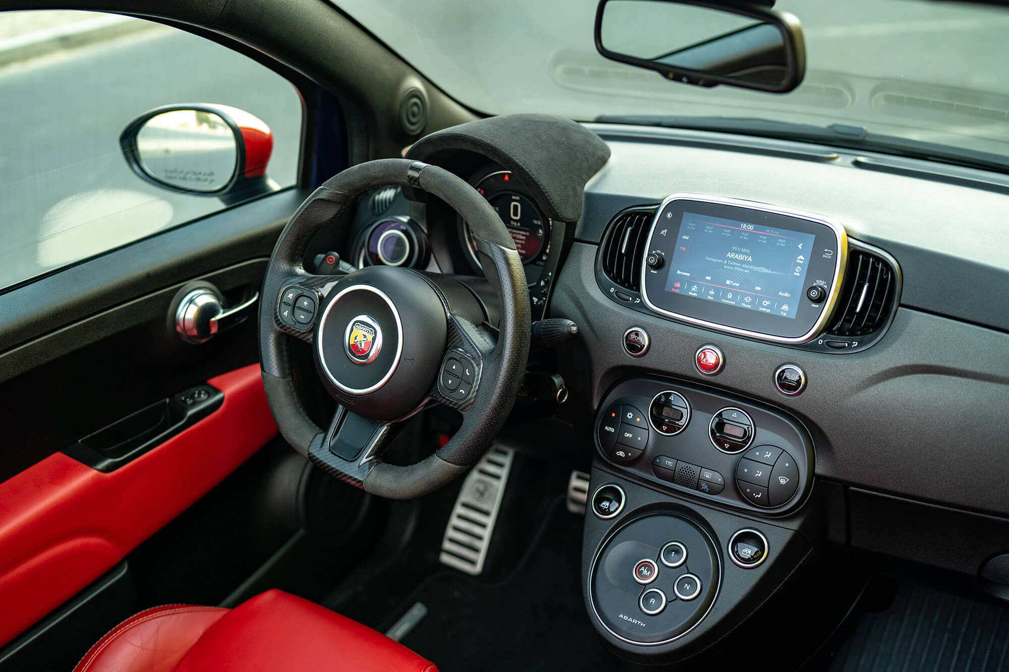 Abarth 595 Competizione Azul