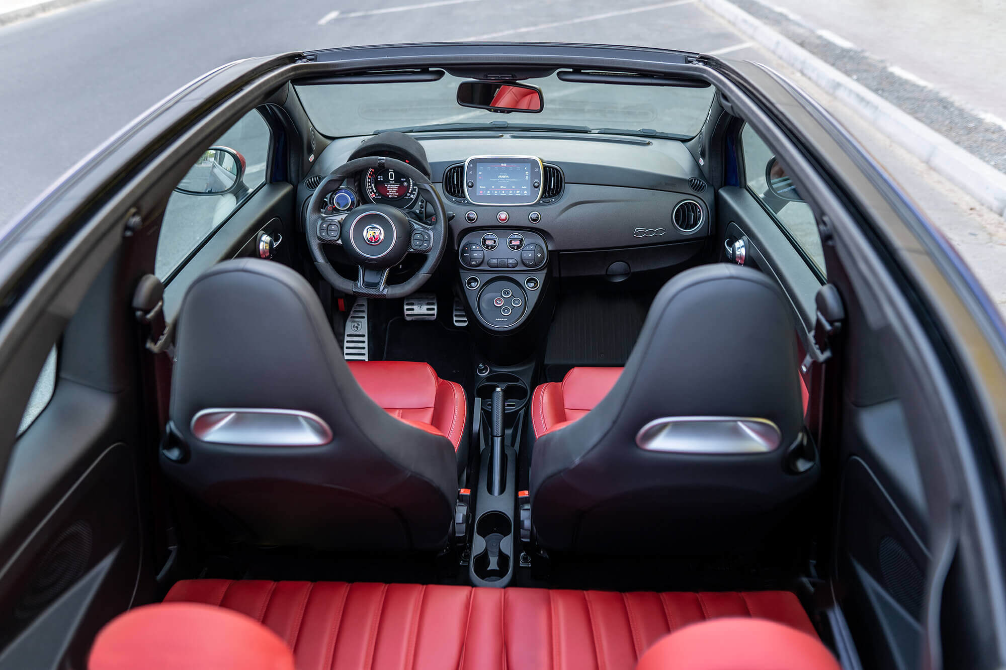 Abarth 595 Competizione Azul