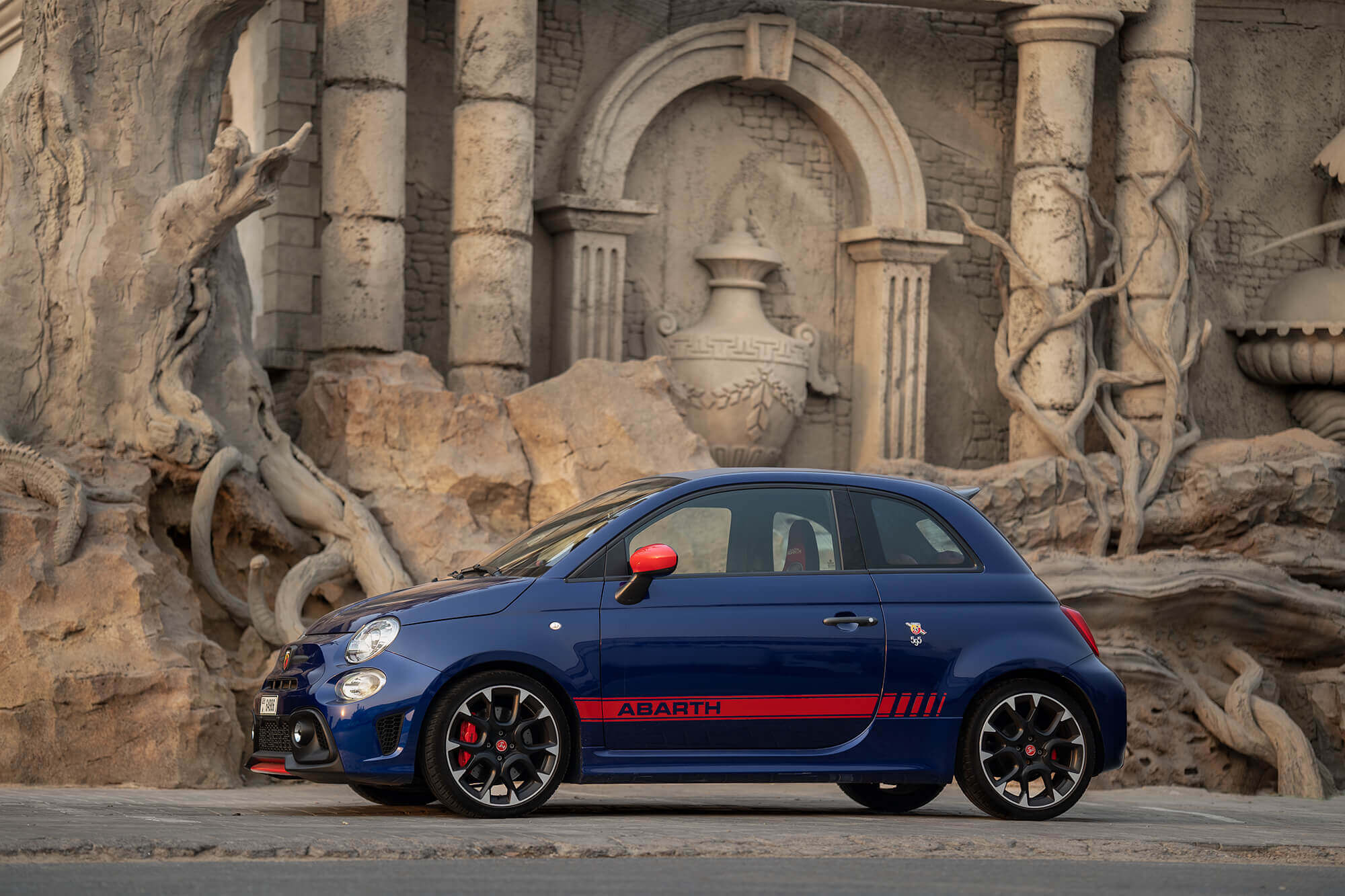 Abarth 595 Competizione Azul