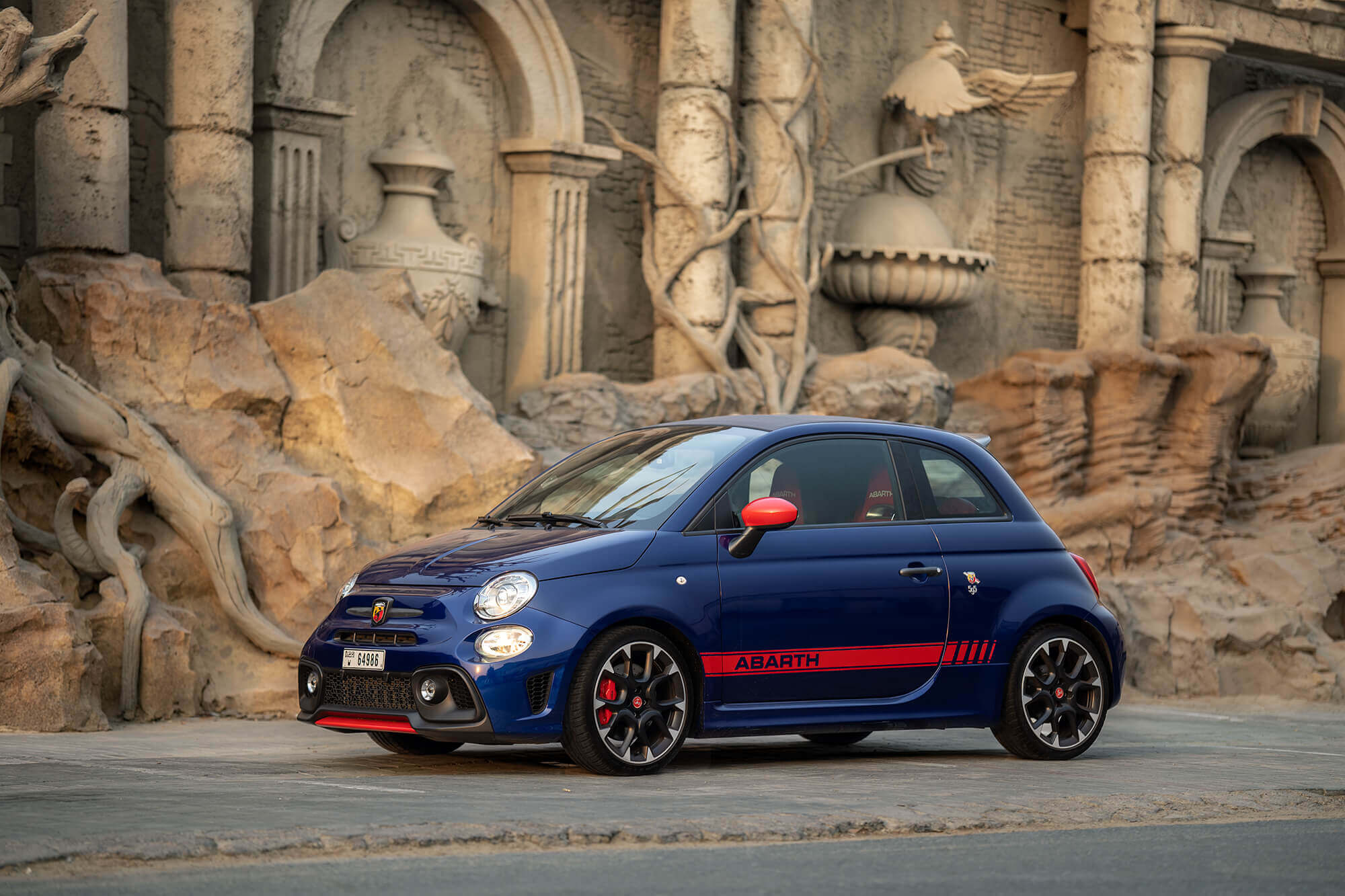 Abarth 595 Competizione Azul