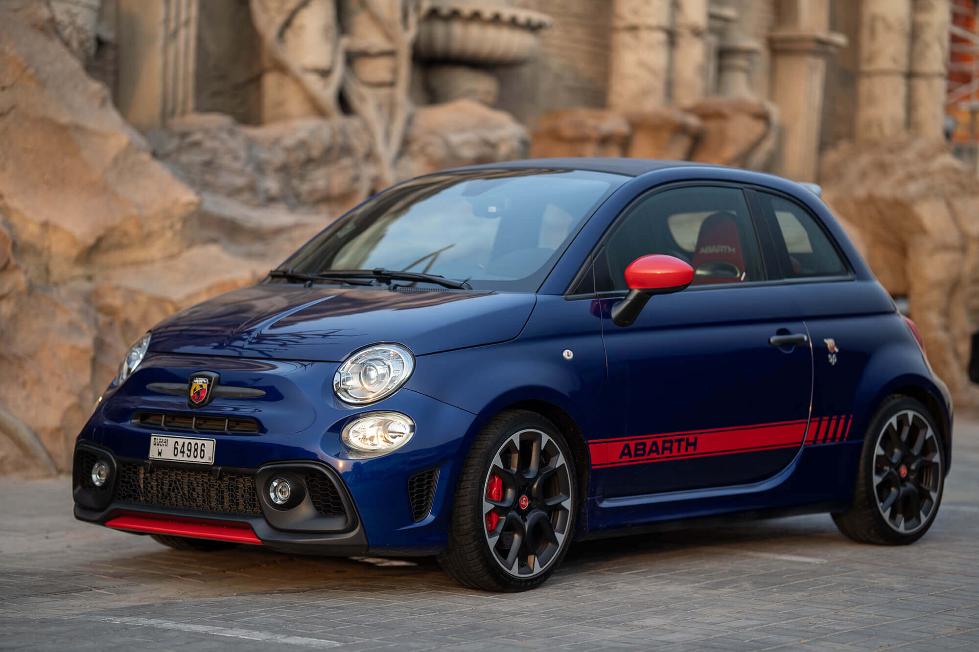 Abarth 595 Competizione Azul