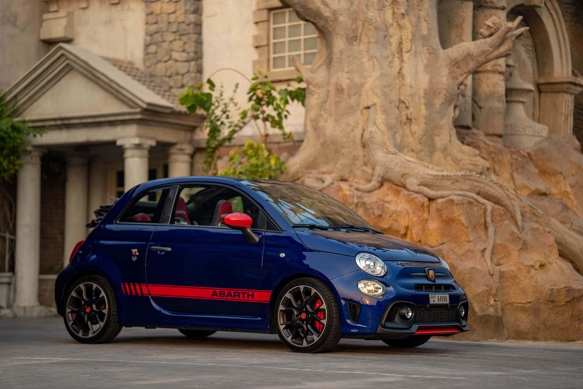 Abarth 595 Competizione Azul