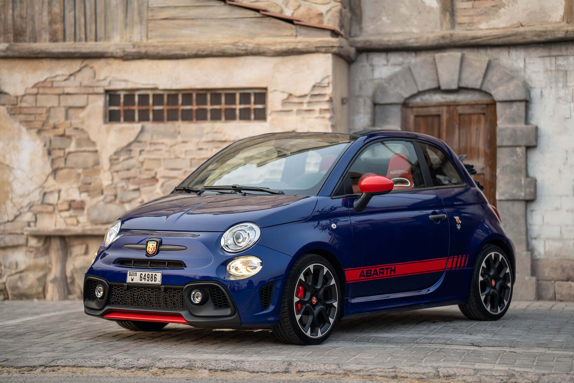 Abarth 595 Competizione Azul