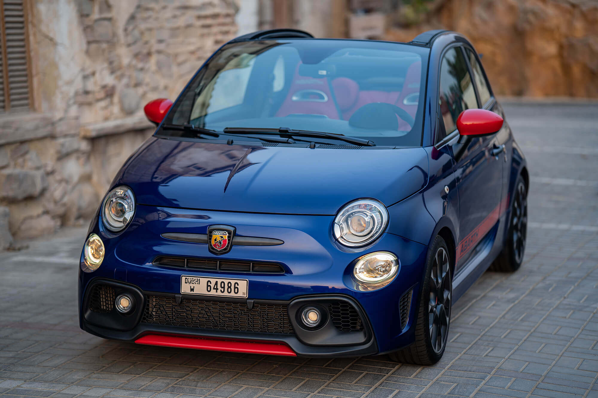 Abarth 595 Competizione Azul