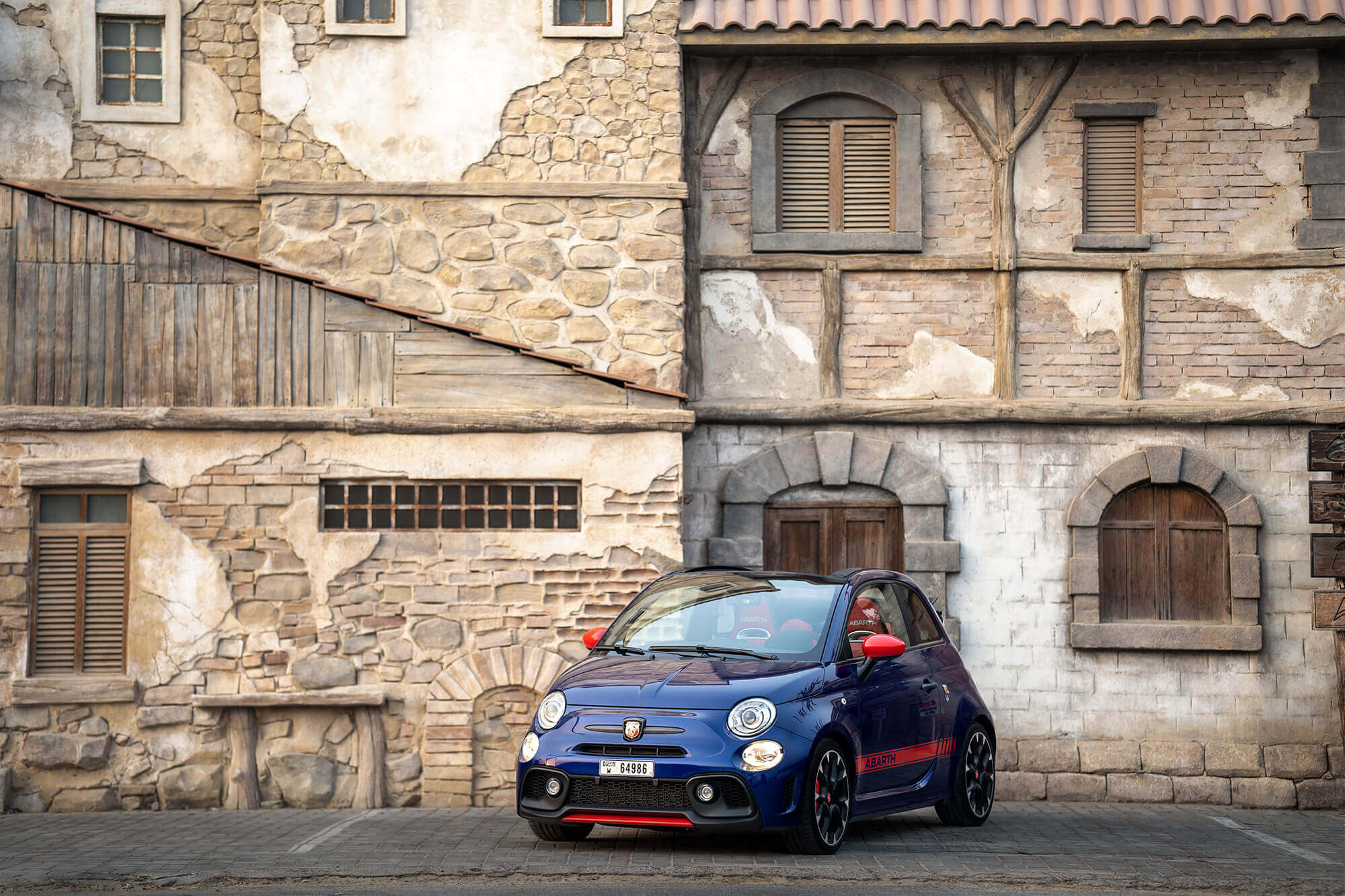 Abarth 595 Competizione Azul