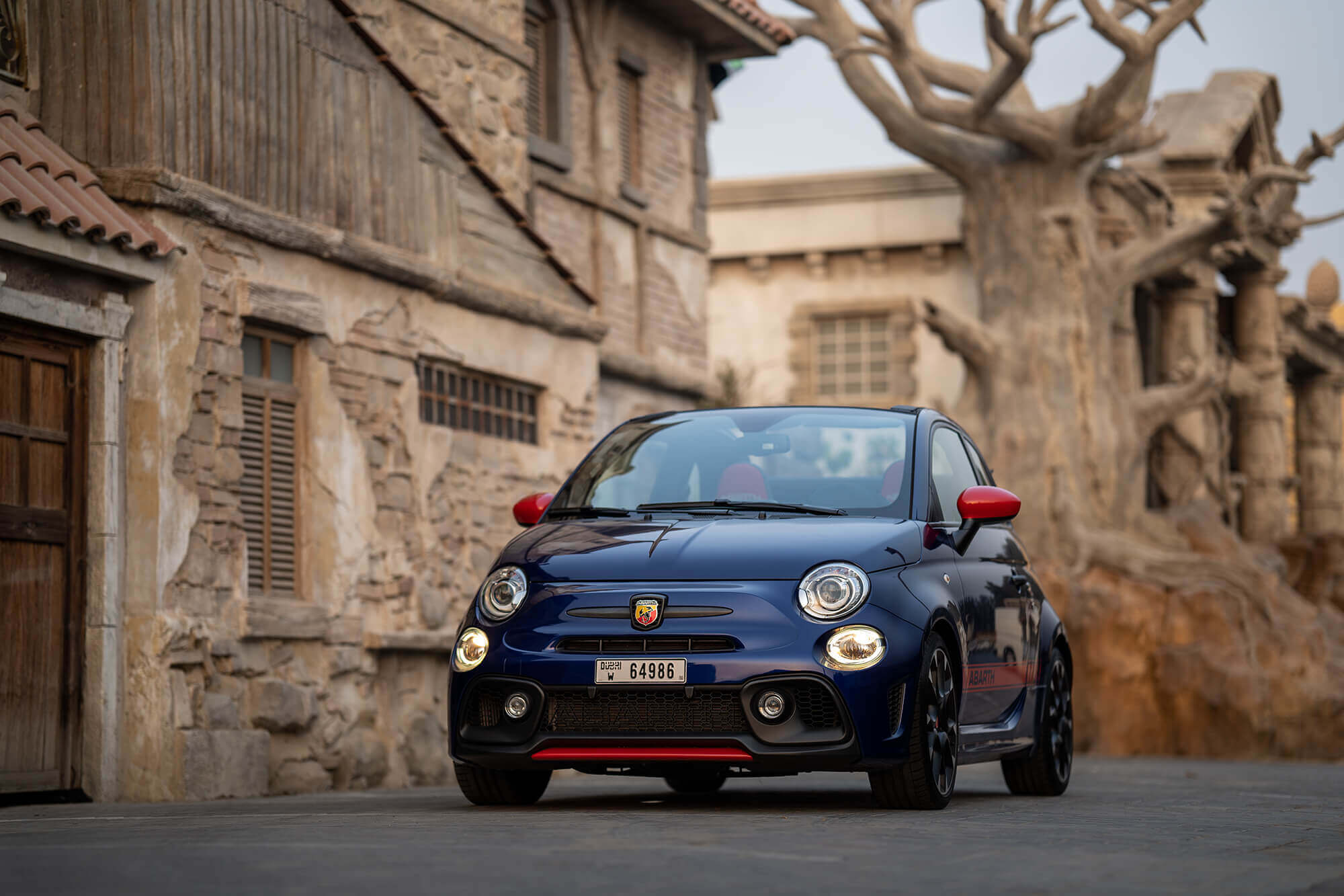 Abarth 595 Competizione Azul