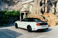 Ford Mustang Cabriolet Hvid Ford Mustang Cabriolet Hvid