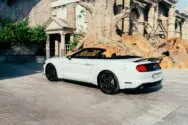 Ford Mustang Cabriolet Hvid Ford Mustang Cabriolet Hvid