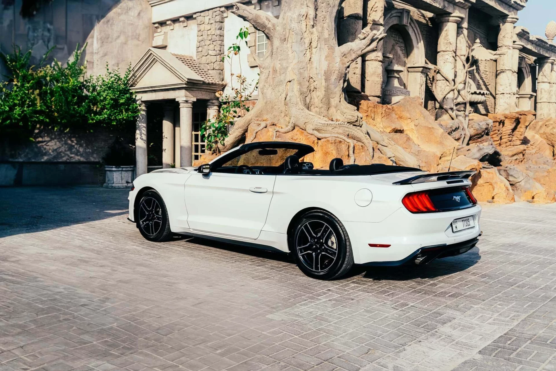 Ford Mustang Cabrio Weiß