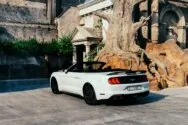 Ford Mustang Cabriolet Hvid Ford Mustang Cabriolet Hvid