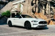 Ford Mustang Cabriolet Hvid Ford Mustang Cabriolet Hvid