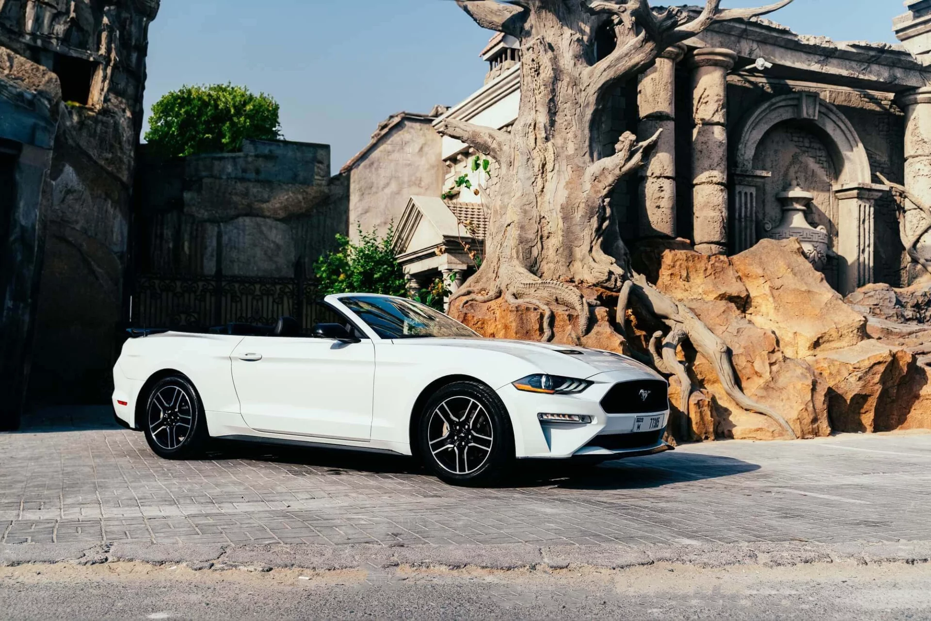 Ford Mustang Descapotable Blanco