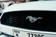 Ford Mustang Cabriolet Hvid Ford Mustang Cabriolet Hvid