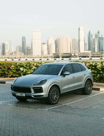 Porsche Cayenne Silber