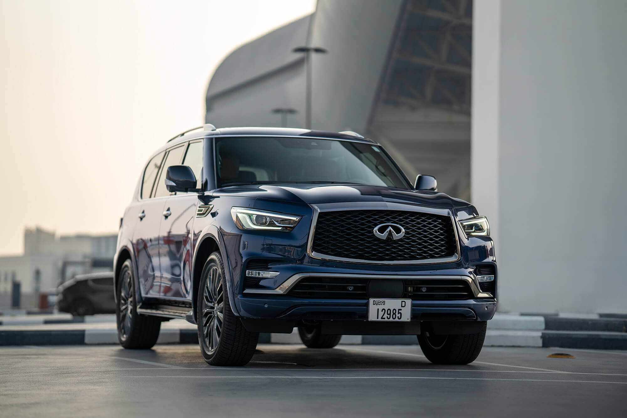 Infiniti QX 80 Blue