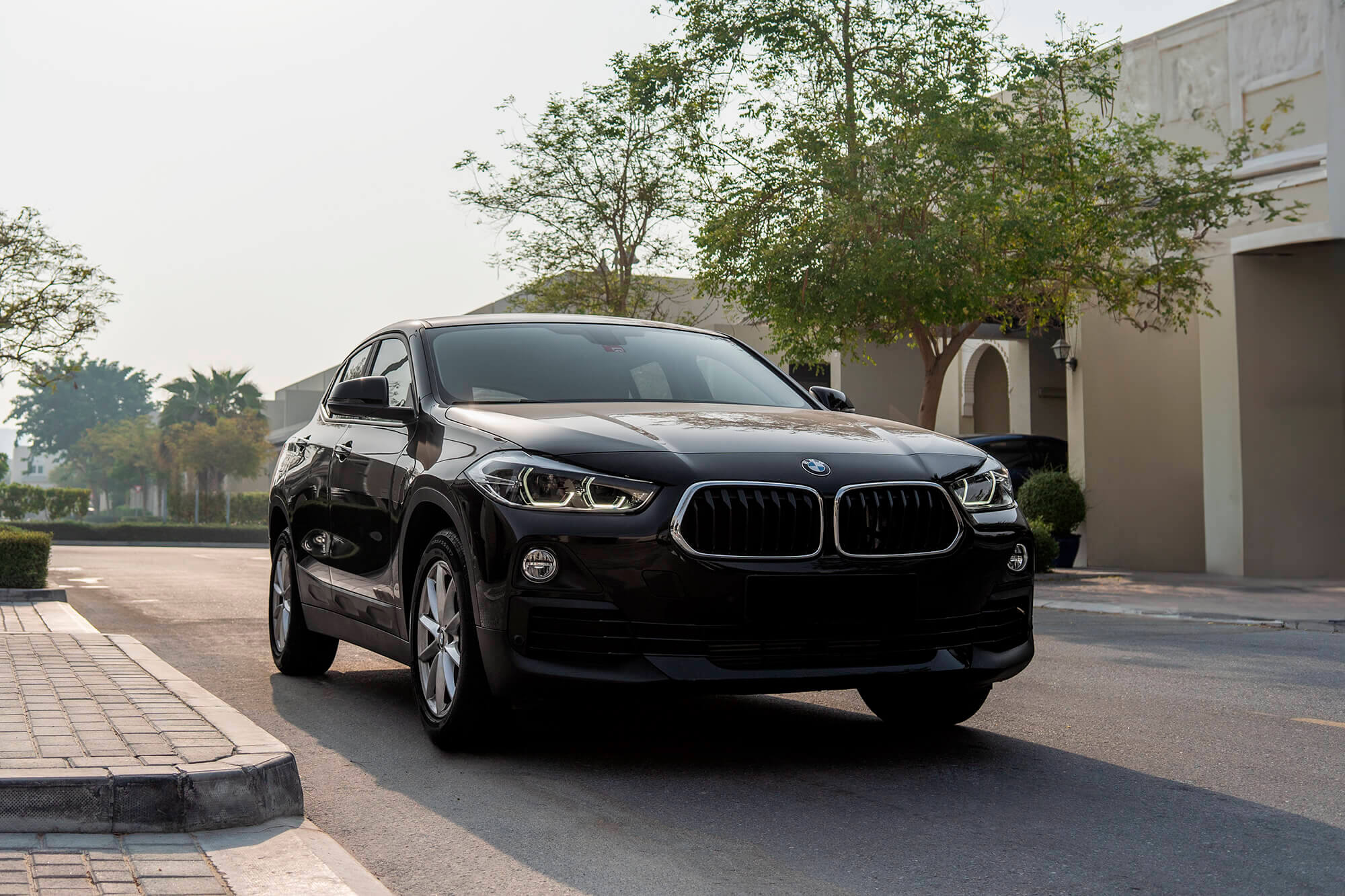 BMW X2 Schwarz