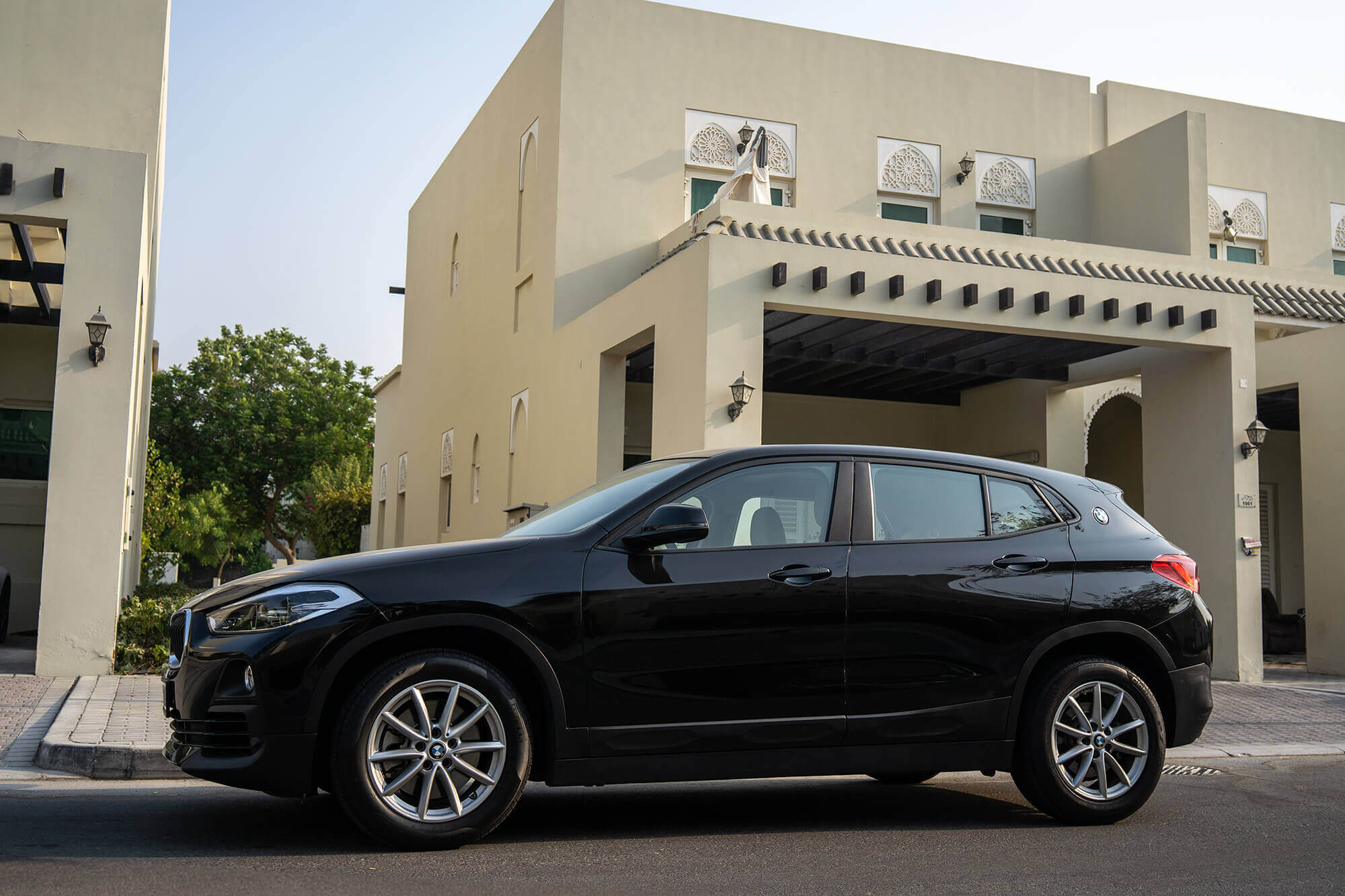 BMW X2 Schwarz