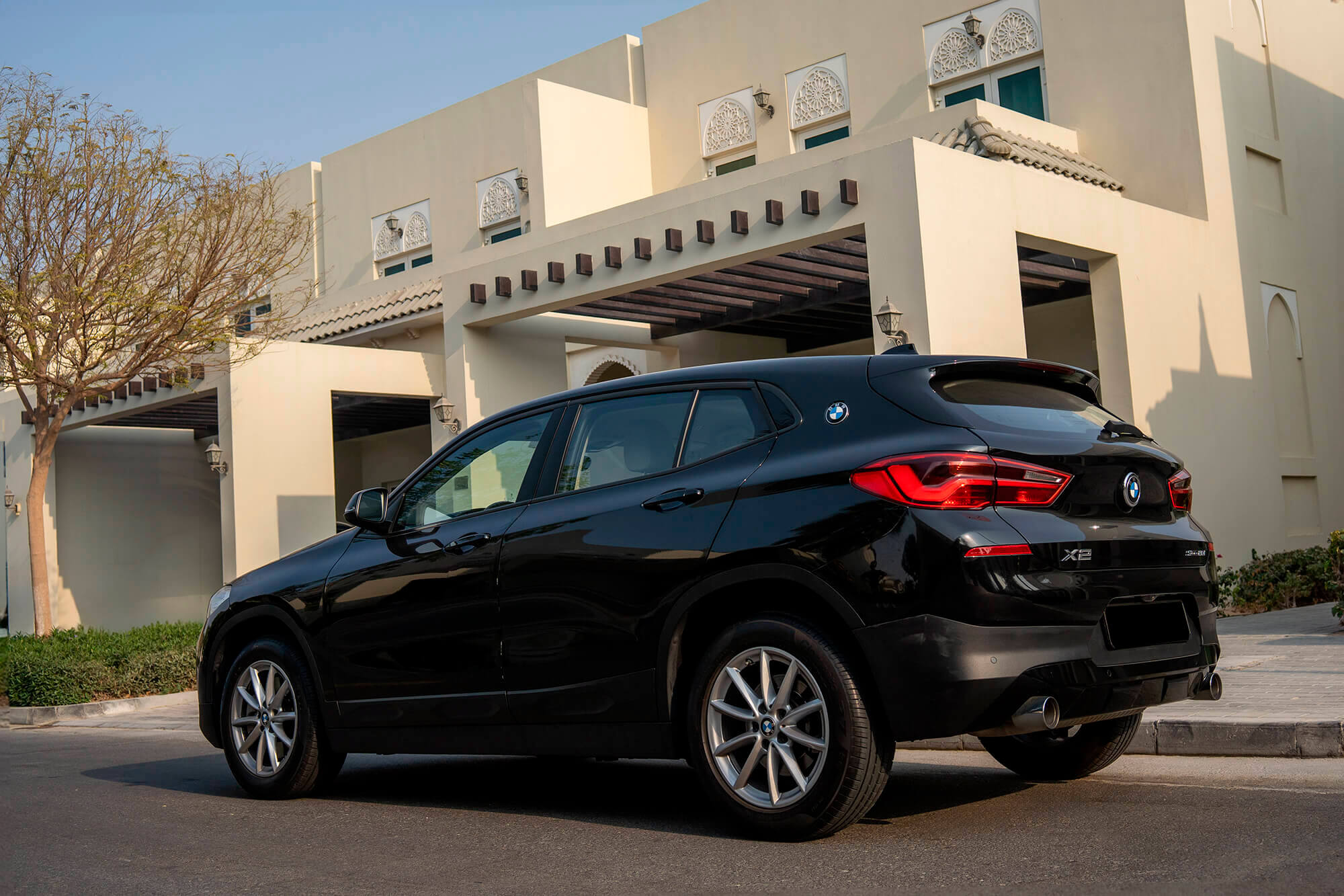 BMW X2 Schwarz