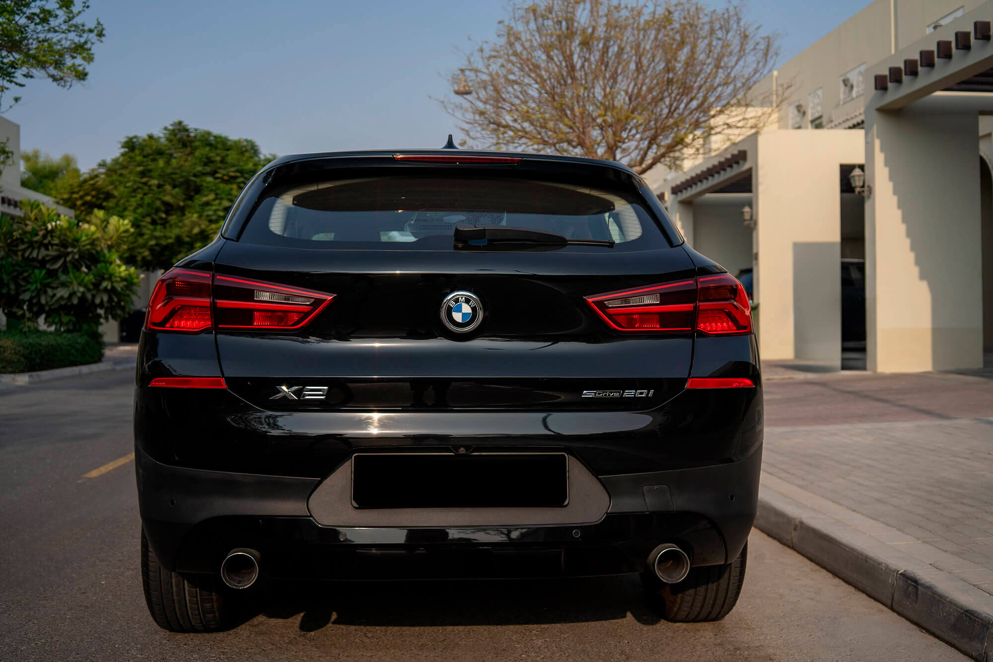 BMW X2 Schwarz
