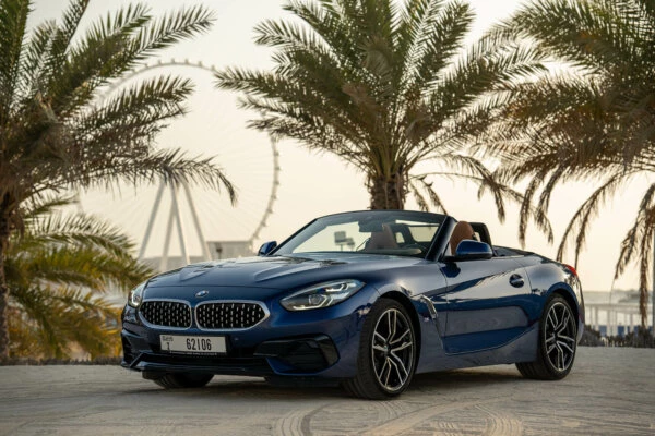 BMW Z4 Blå