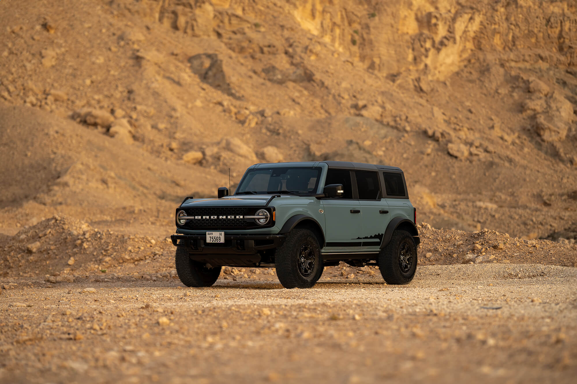 Ford Bronco Blue