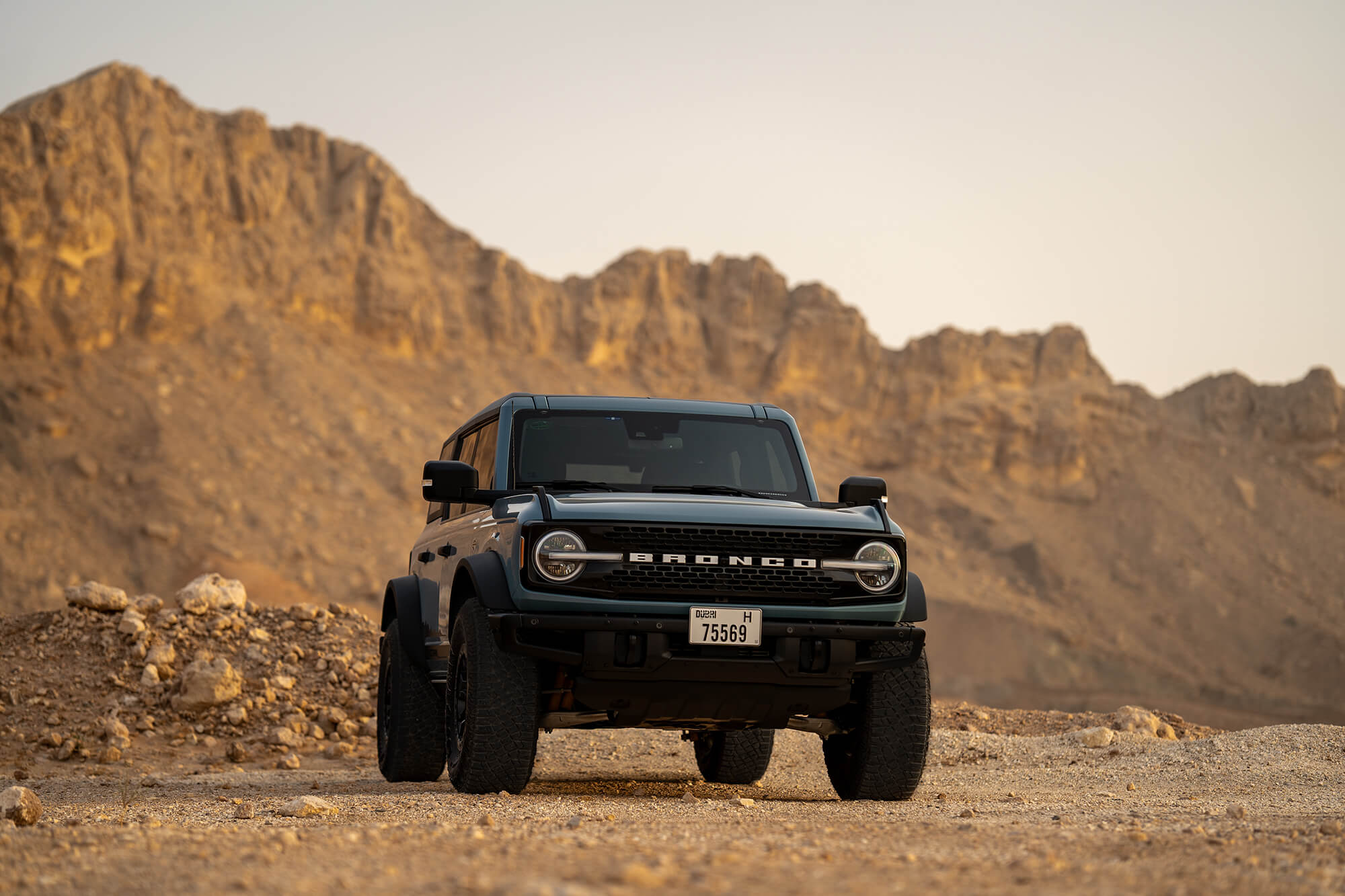 Ford Bronco Blue