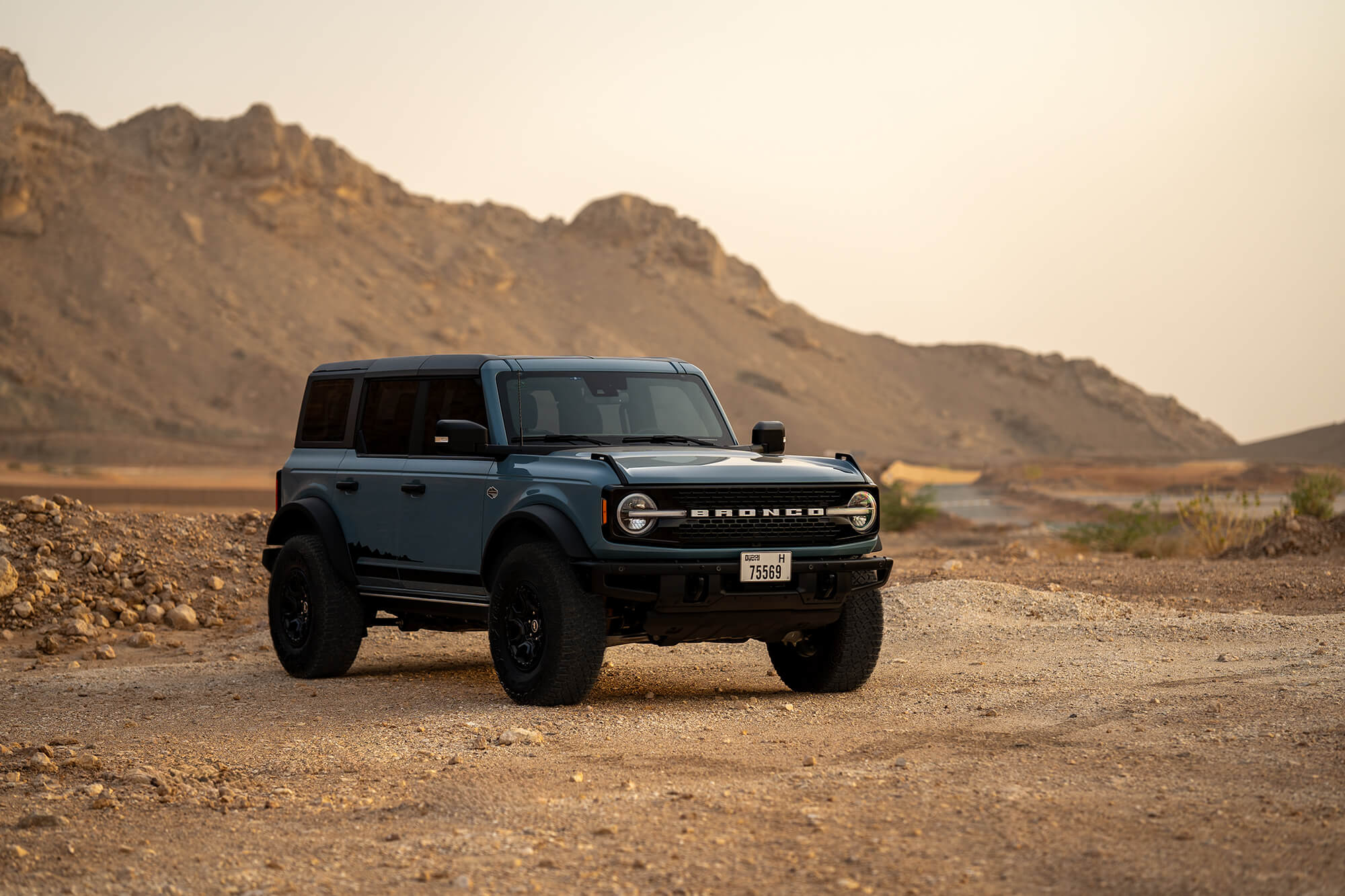 Ford Bronco Blue