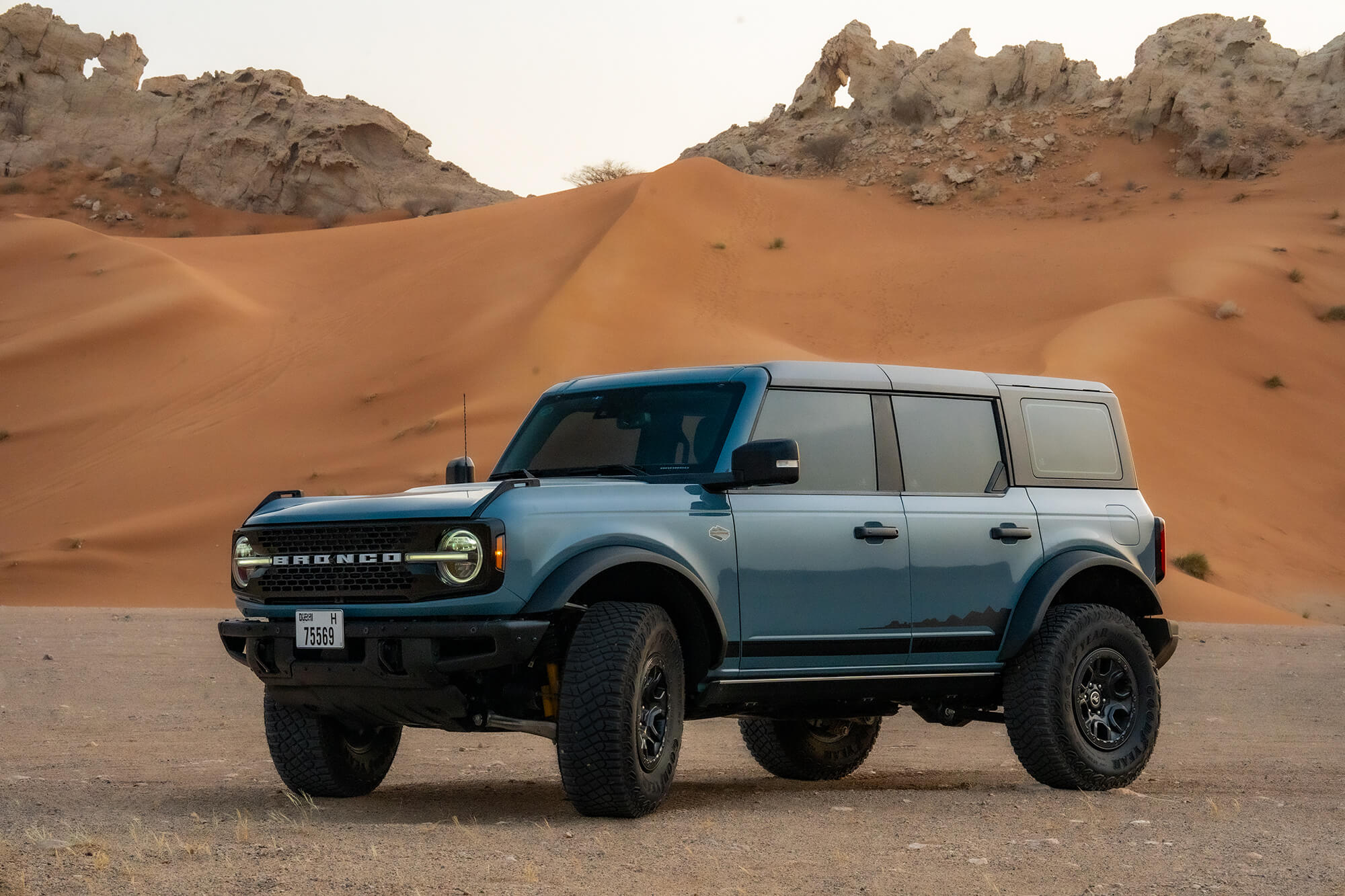Ford Bronco Blue