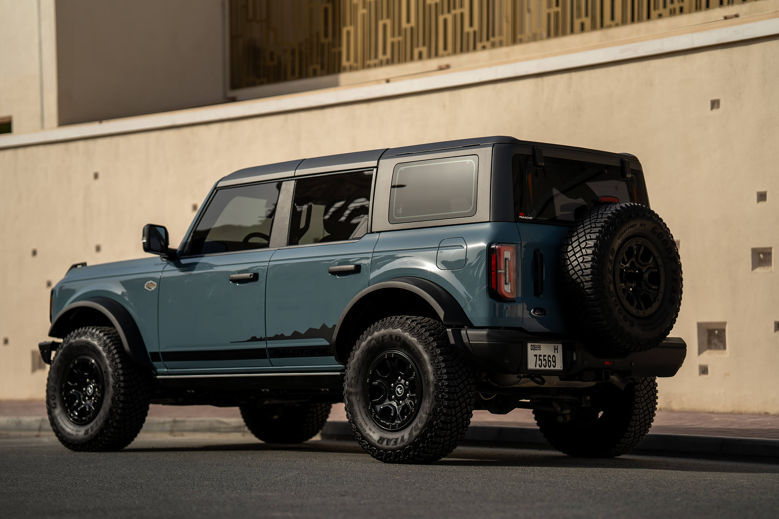 Ford Bronco Blue