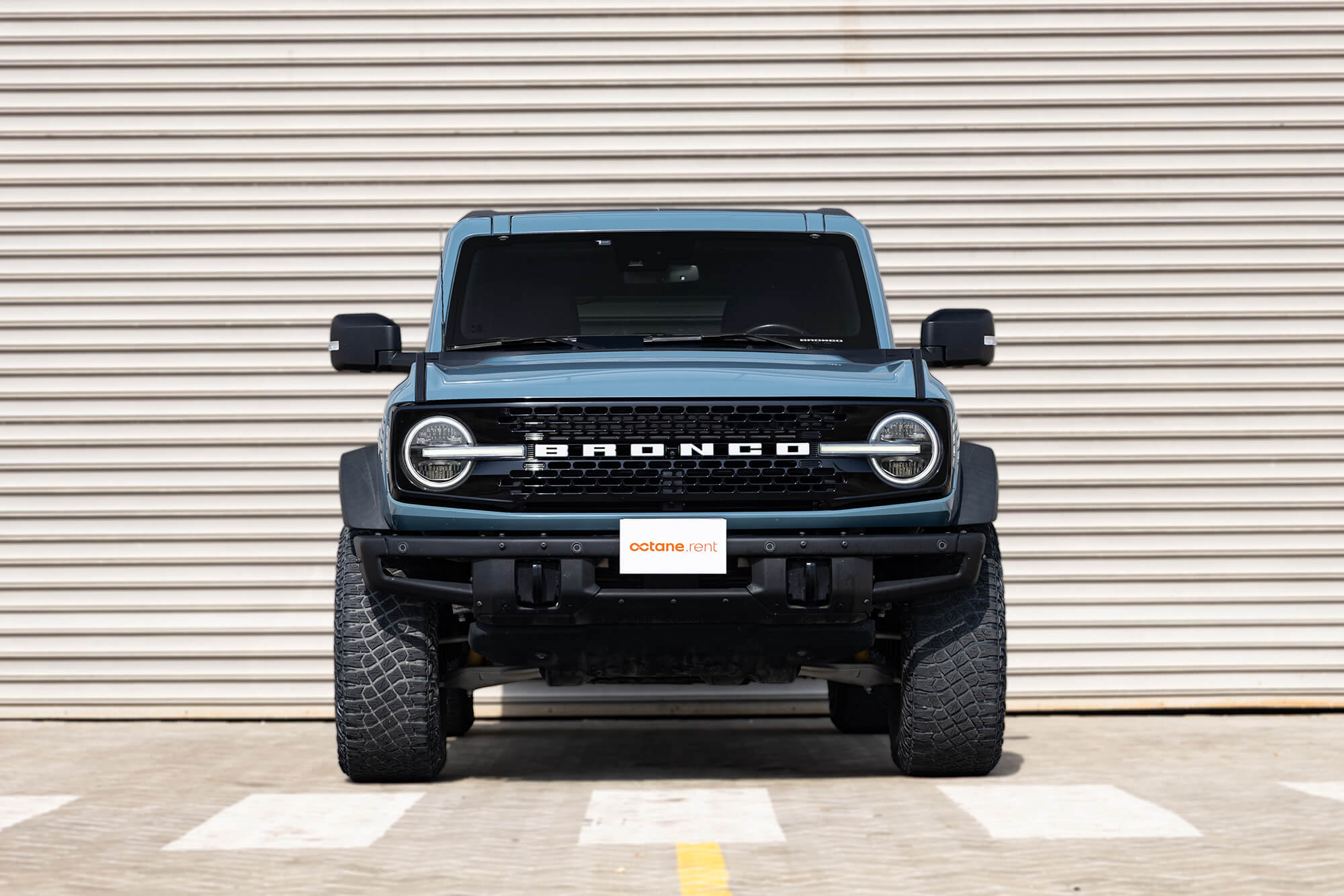 Ford Bronco Blue Ford Bronco Blue