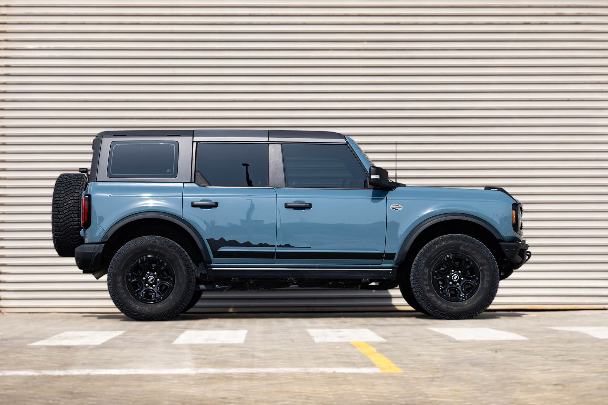 Ford Bronco Blue Ford Bronco Blue