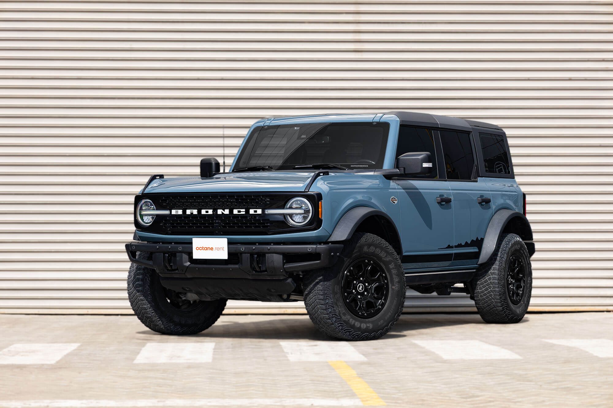 Ford Bronco Blue Ford Bronco Blue
