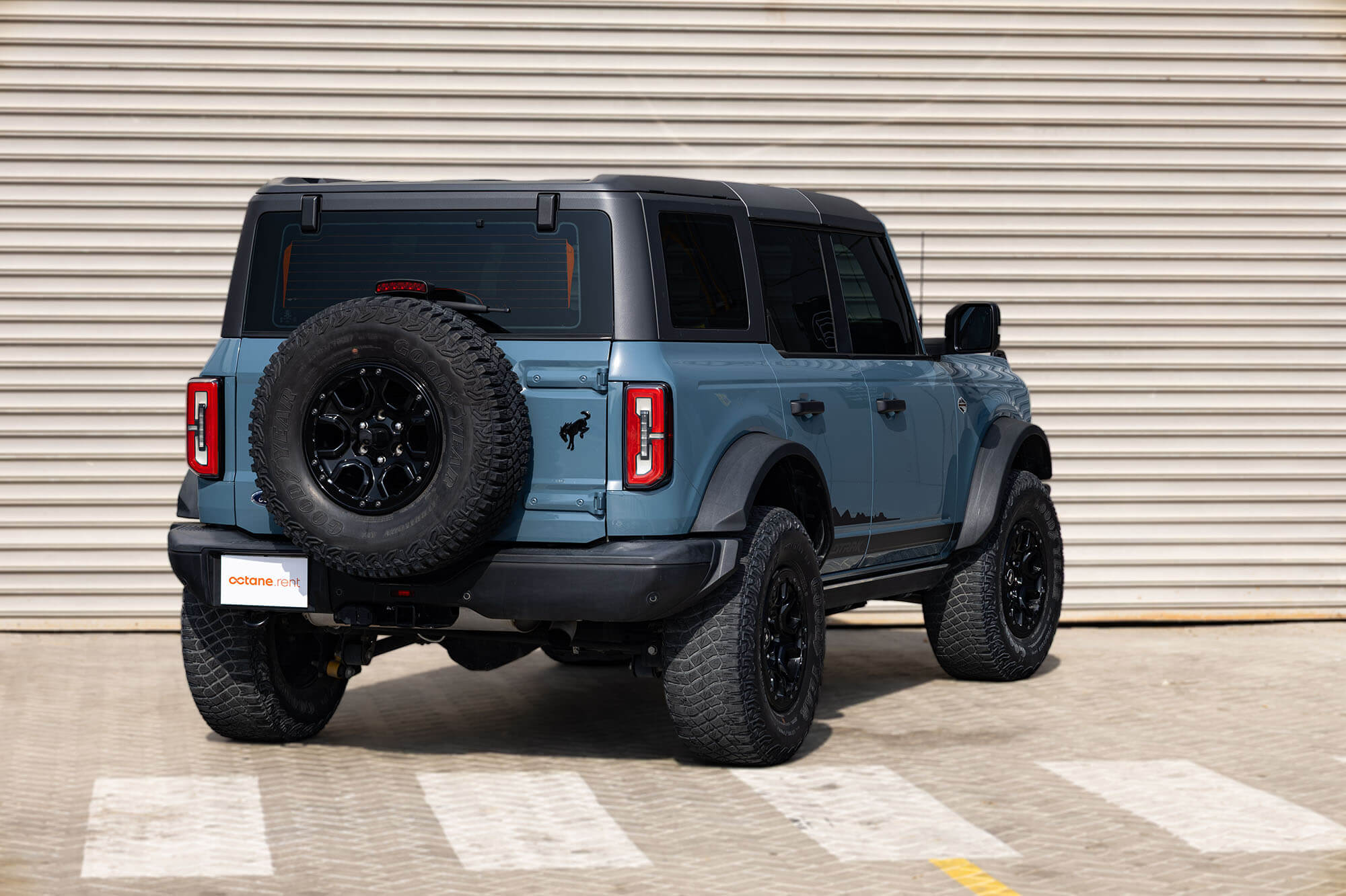 Ford Bronco Blue Ford Bronco Blue