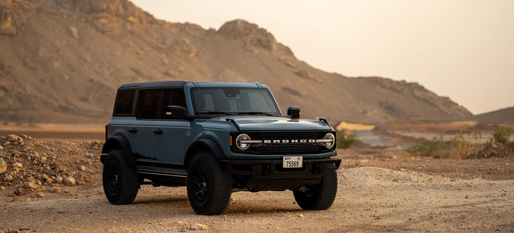 Hyr Ford Bronco i Dubai