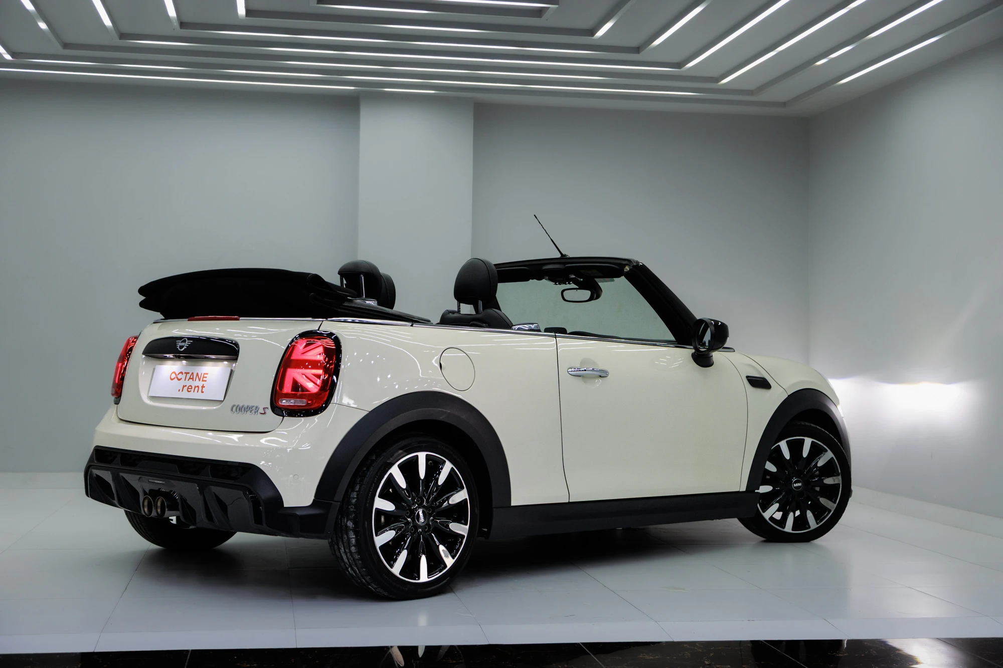 Mini Cooper S Convertible White