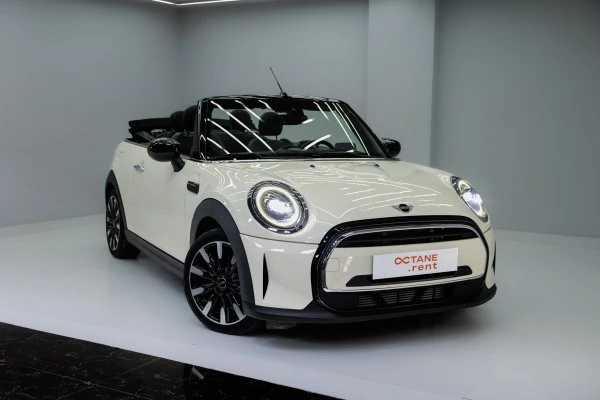 Mini Cooper S Convertible White