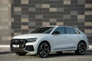 audi q8 hvid udlejning dubai