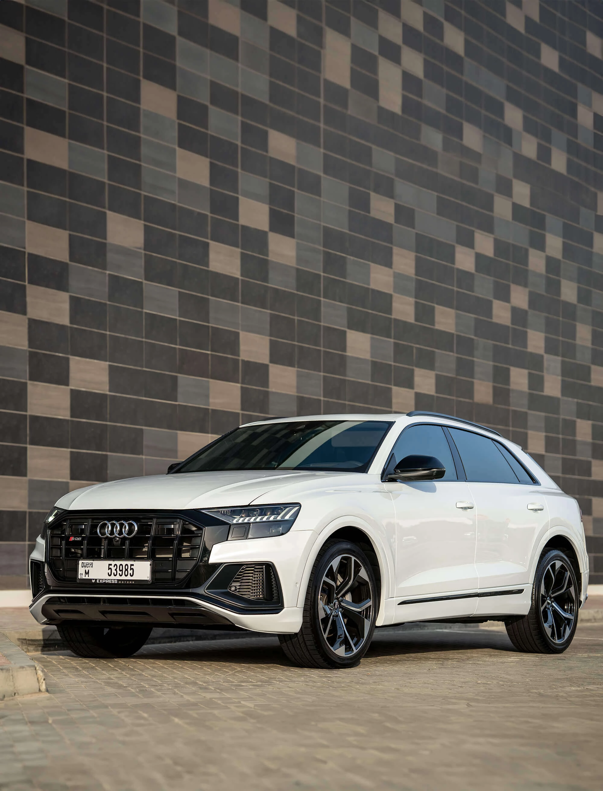 Rent Audi Q8 in Abu Dhabi