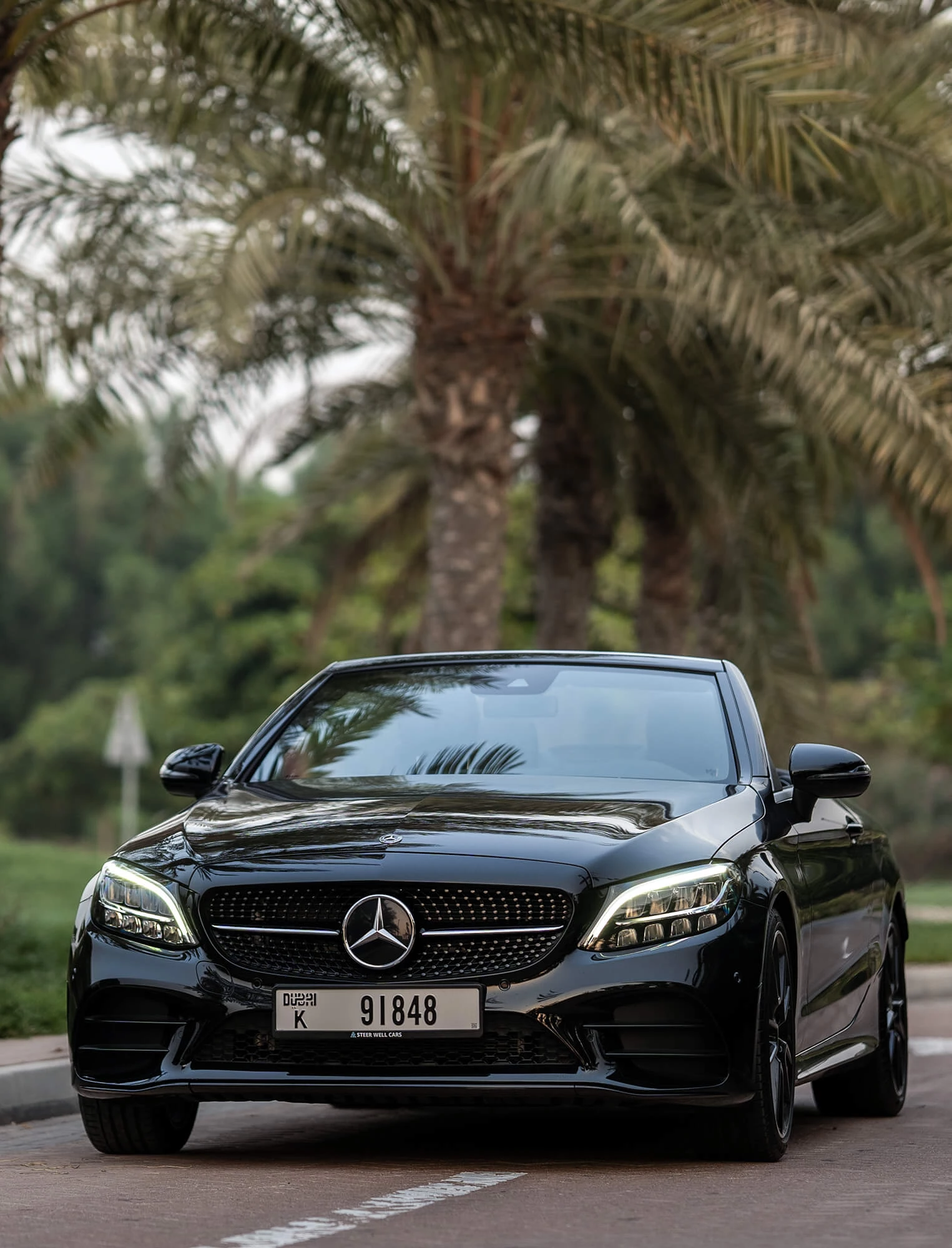 Rent Mercedes C-Class in Abu Dhabi