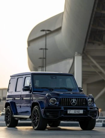 مرسيدس G63 AMG أزرق داكن