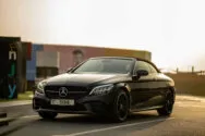 Mercedes C200 Convertible Black Mercedes C200 Convertible Black