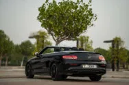 Mercedes C200 Convertible Black Mercedes C200 Convertible Black
