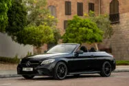 Mercedes C200 Convertible Black Mercedes C200 Convertible Black