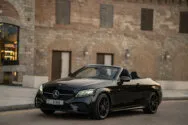 Mercedes C200 Convertible Black Mercedes C200 Convertible Black