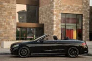 Mercedes C200 Convertible Black Mercedes C200 Convertible Black